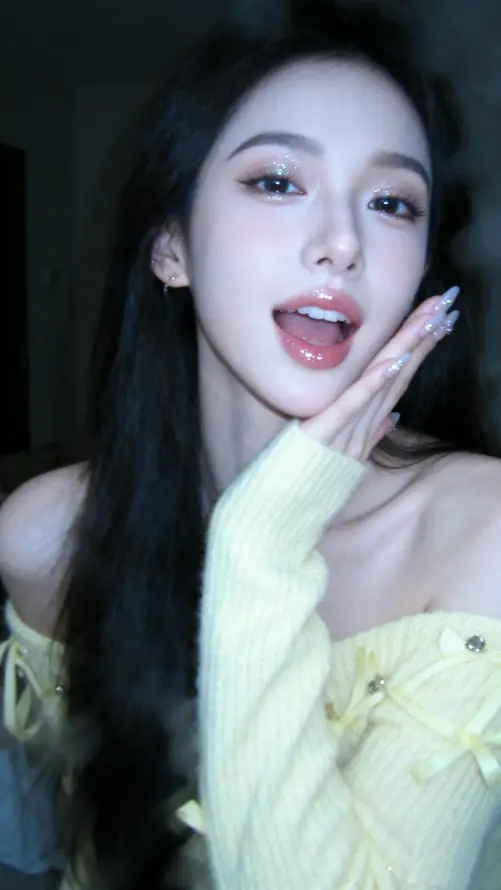 4k室内壁纸 - 温柔 - 美女 - 长发「哲风壁纸」