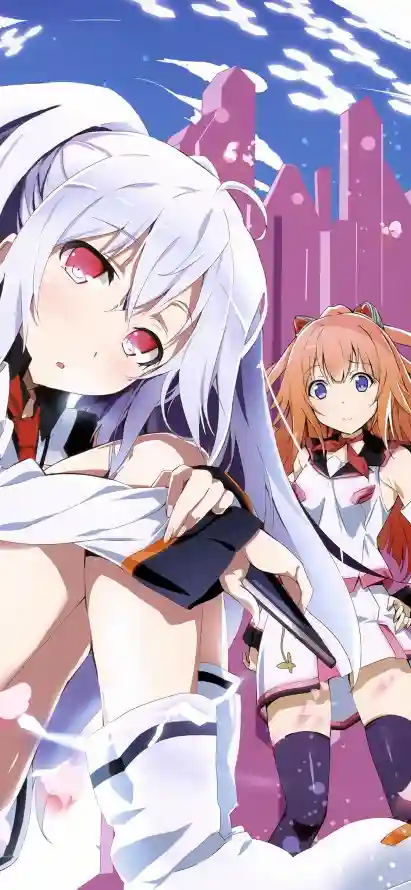 4k制服壁纸 - 天空 - 少女 - 校服「哲风壁纸」