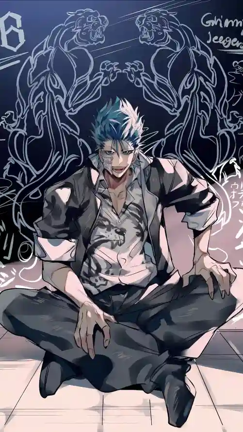 4k动漫壁纸 - 十刃 - 坐姿 - 破面「哲风壁纸」