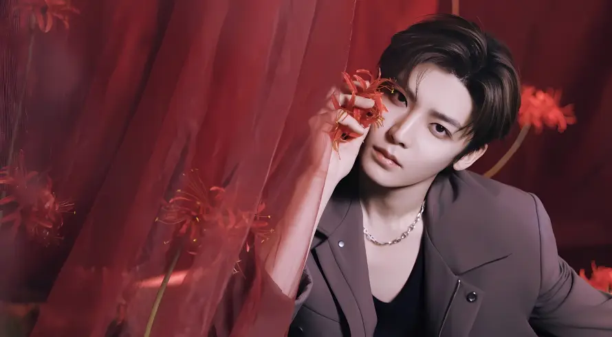 4k项链壁纸 - 侯明昊 - 彼岸花 - 氛围感「哲风壁纸」