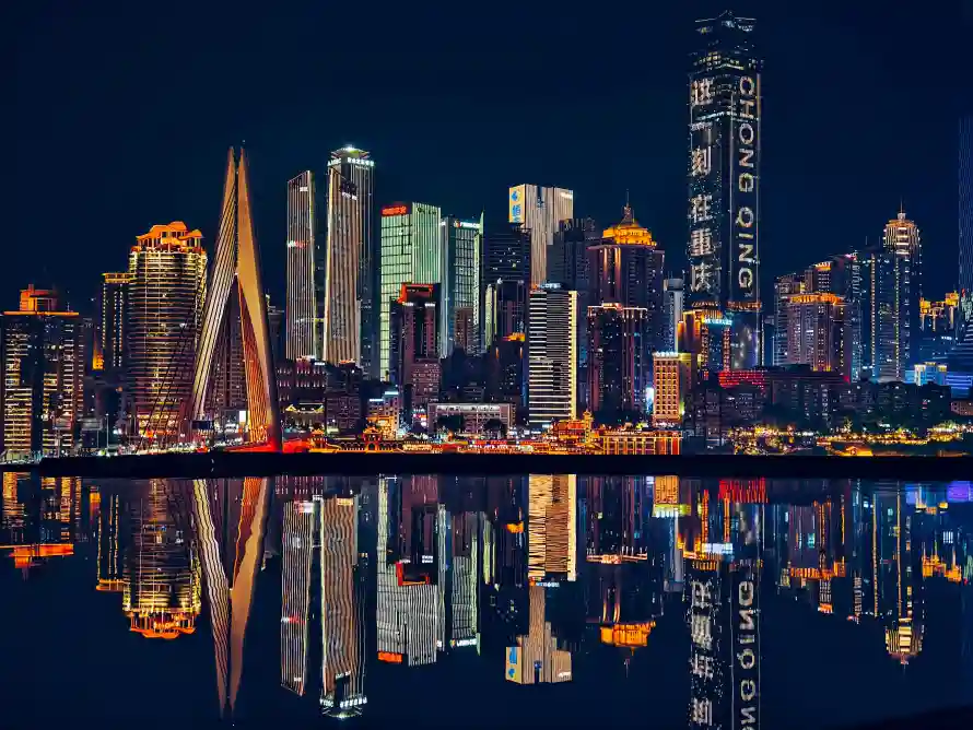 4k夜景壁纸 - 夜色 - 建筑 - 江景「哲风壁纸」