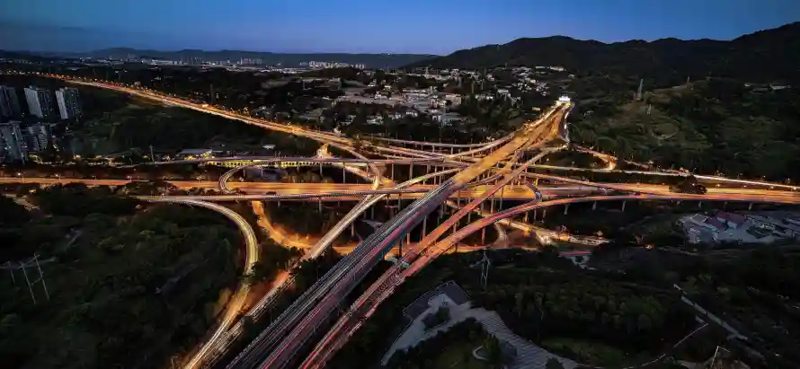 4k公路壁纸 - 城市 - 夜景 - 夜色「哲风壁纸」