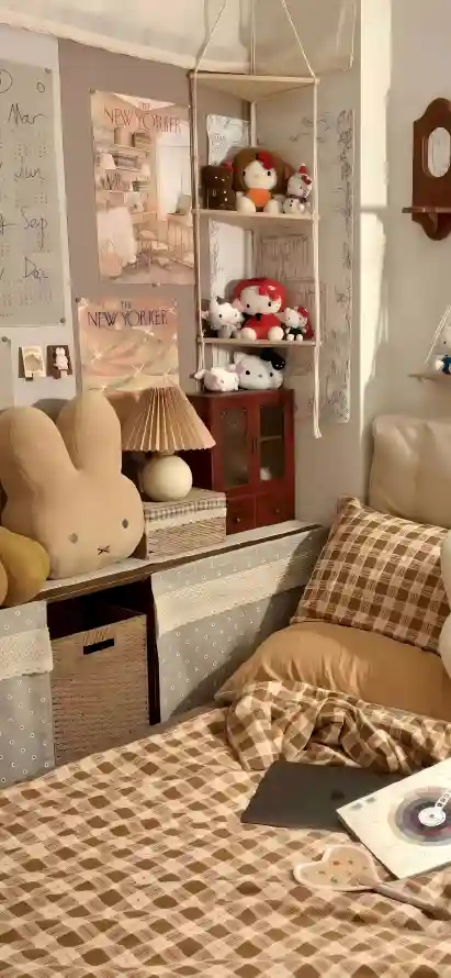 4k书架壁纸 - 台灯 - 抱枕 - 杂志「哲风壁纸」