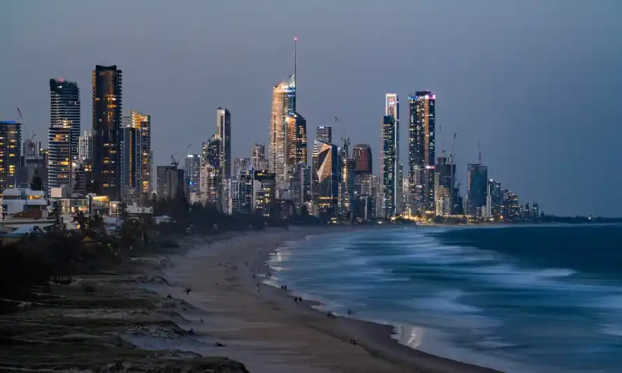 4k悉尼壁纸 - 暮色 - 海洋 - 海浪「哲风壁纸」