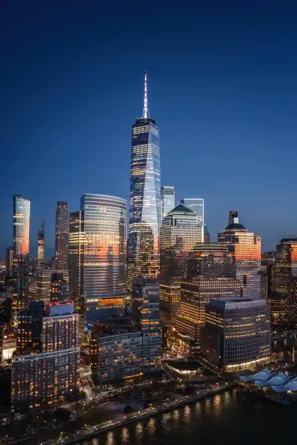 4k城市壁纸 - 夜景 - 灯光 - 繁华「哲风壁纸」