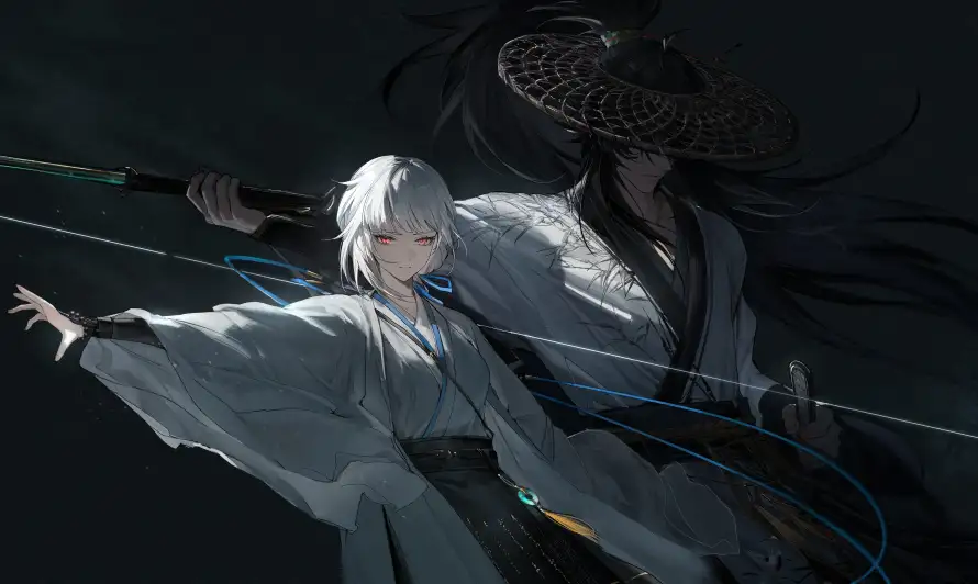 4k动漫壁纸 - 古风 - 武侠 - 暗色调「哲风壁纸」