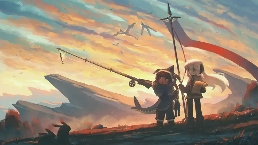 4k伙伴壁纸 - 冒险 - 天空 - 奇幻「哲风壁纸」