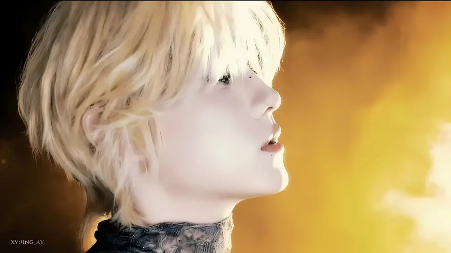 2k侧脸壁纸-暖色调和短发-人物写真壁纸推荐「哲风壁纸」