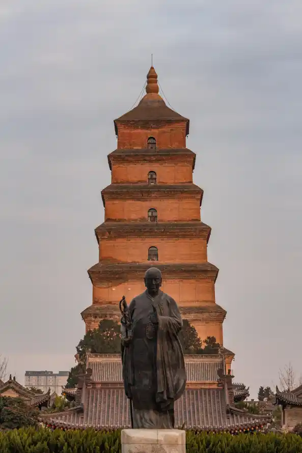 4k游玩壁纸 - 西安 - 黄昏 - 古建筑「哲风壁纸」