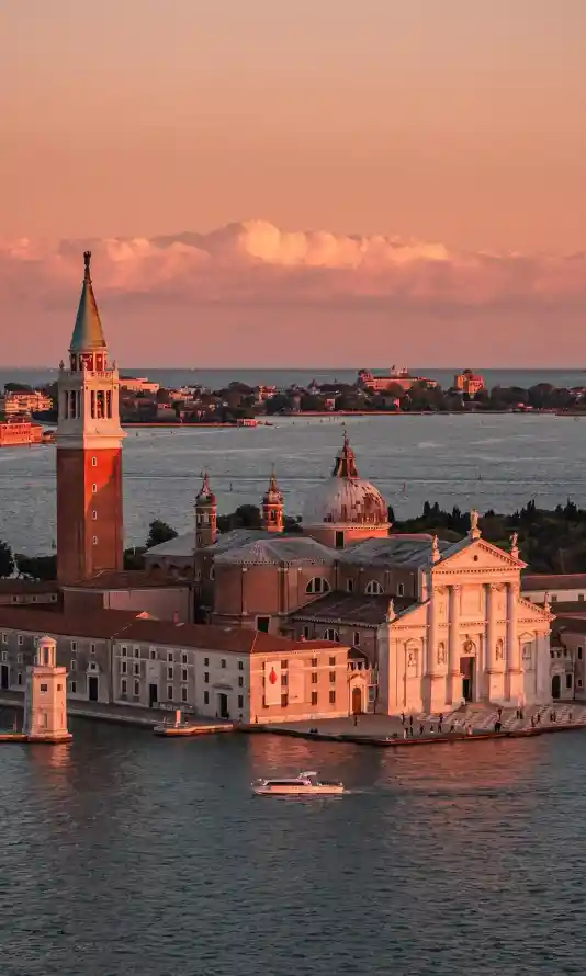 4k建筑壁纸 - 日落 - 欧洲 - 水域「哲风壁纸」
