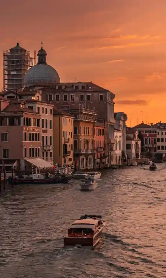 4k建筑壁纸 - 旅行 - 晚霞 - 欧洲「哲风壁纸」