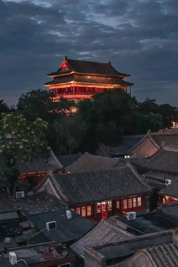 4k中国壁纸 - 北京 - 夜景 - 夜空「哲风壁纸」