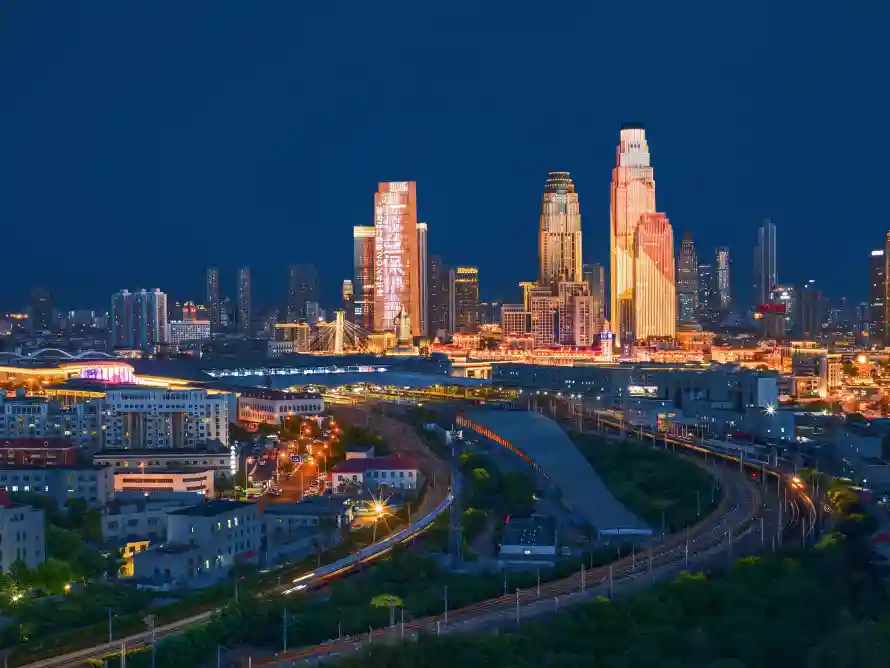 3k中国壁纸-城市建筑 - 夜晚-城市风光免费下载「哲风壁纸」