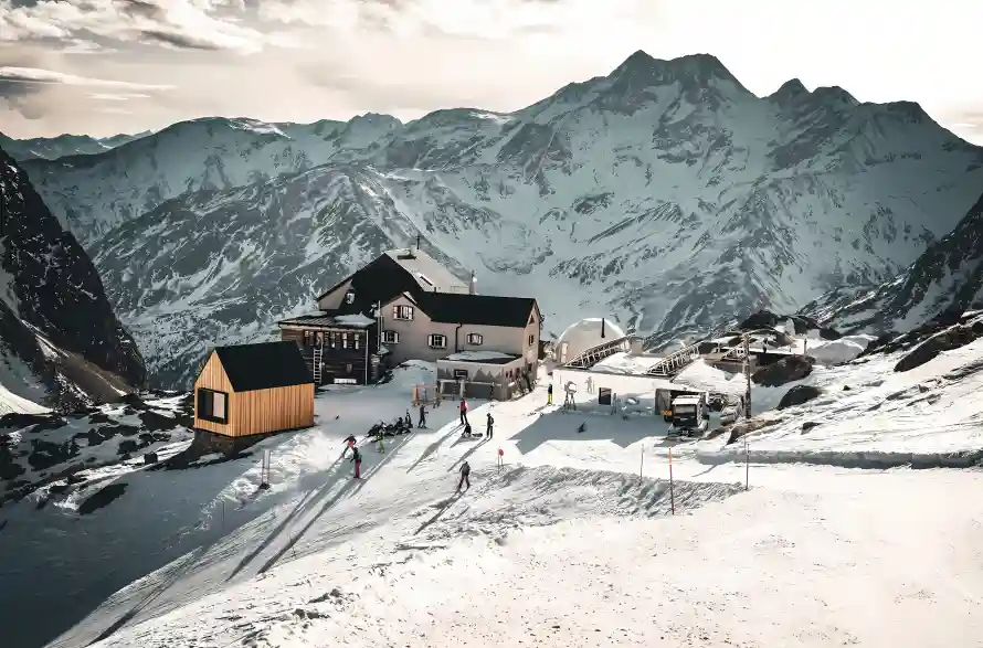 4k冬季壁纸 - 冰川 - 宁静 - 山脉「哲风壁纸」