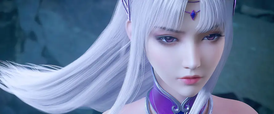 4k建模壁纸 - 清冷 - 玄幻 - 白发「哲风壁纸」 4k建模壁纸 - 清冷 - 玄幻 - 白发「哲风壁纸」