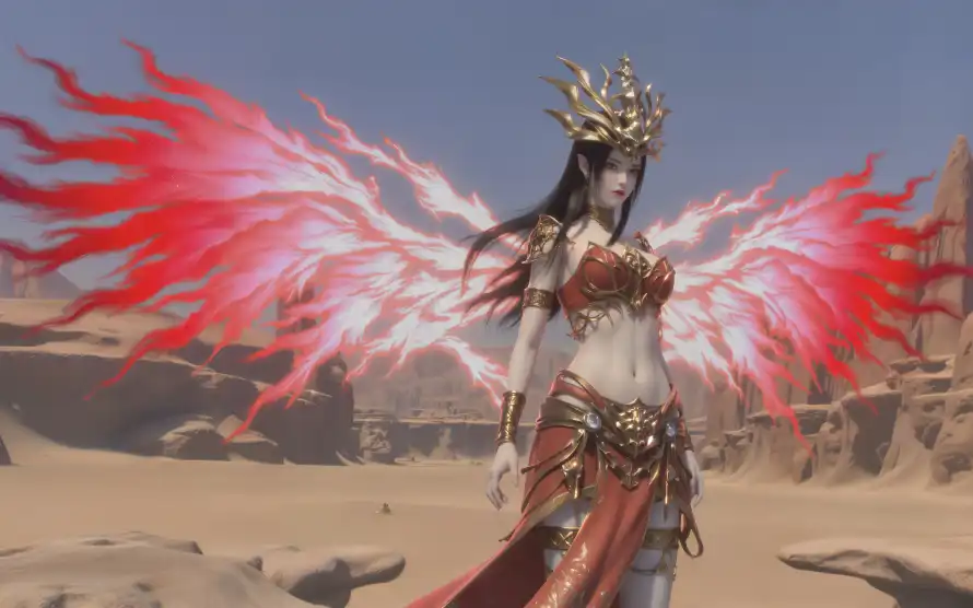 4k美杜莎壁纸 - 动漫角色 - 华丽服饰 - 古风服饰「哲风壁纸」