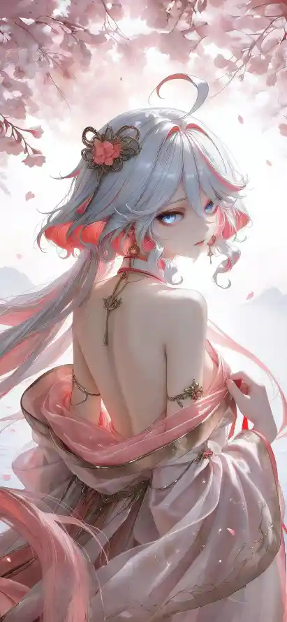 4k壁纸壁纸 - 柔美 - 樱花 - 美女「哲风壁纸」