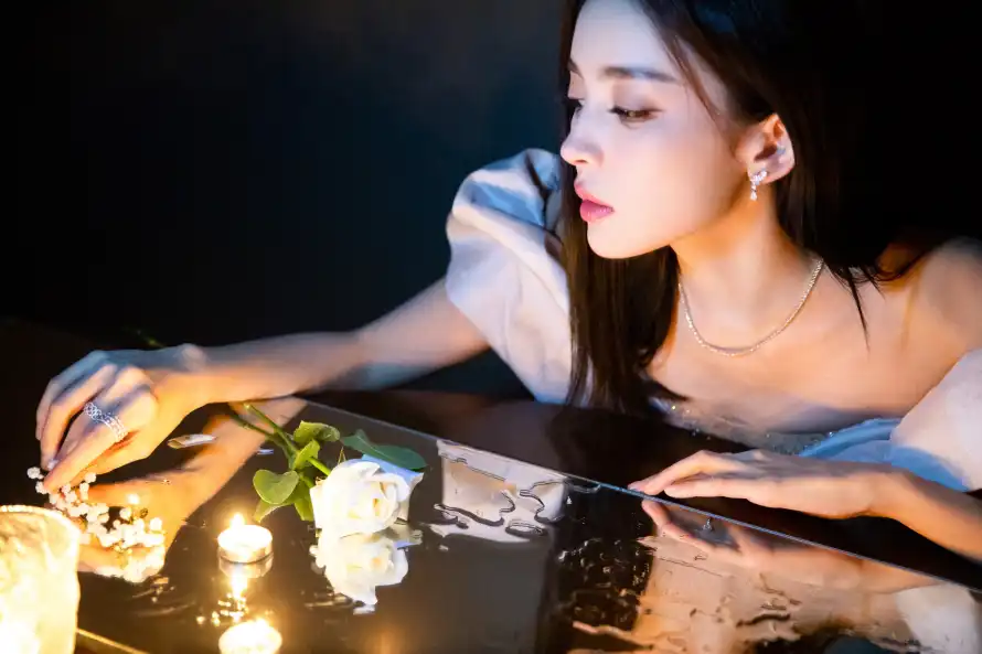 4k优雅壁纸 - 烛光 - 耳饰 - 蜡烛「哲风壁纸」