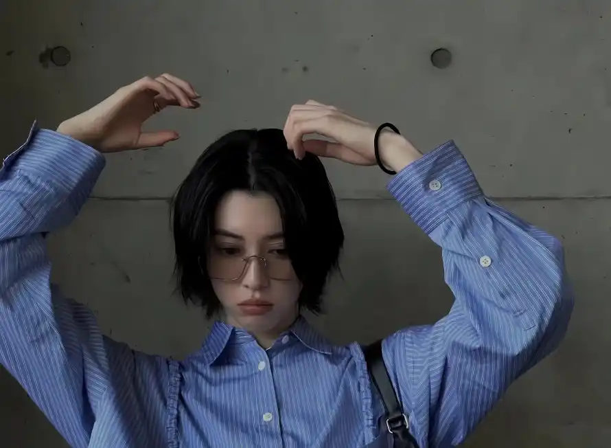 3k日常壁纸-三吉彩花 - 时尚-休闲衬衫免费下载「哲风壁纸」