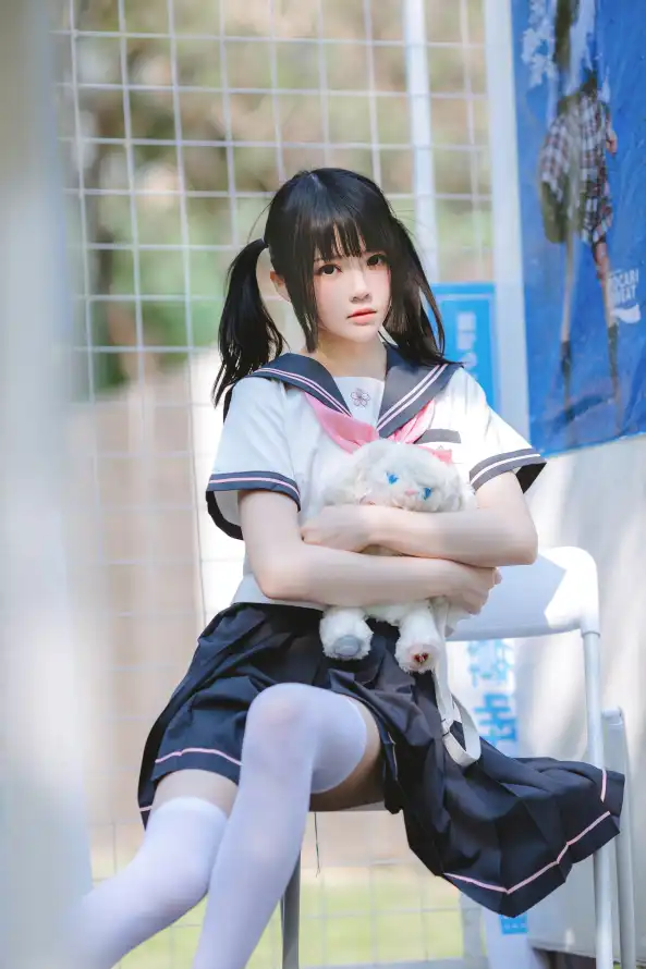 4k户外壁纸 - 日系 - 少女 - 白丝「哲风壁纸」