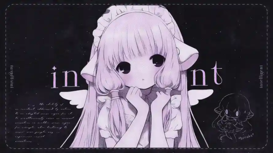 4k可爱壁纸 - 小叽 - 少女 - 浅发「哲风壁纸」