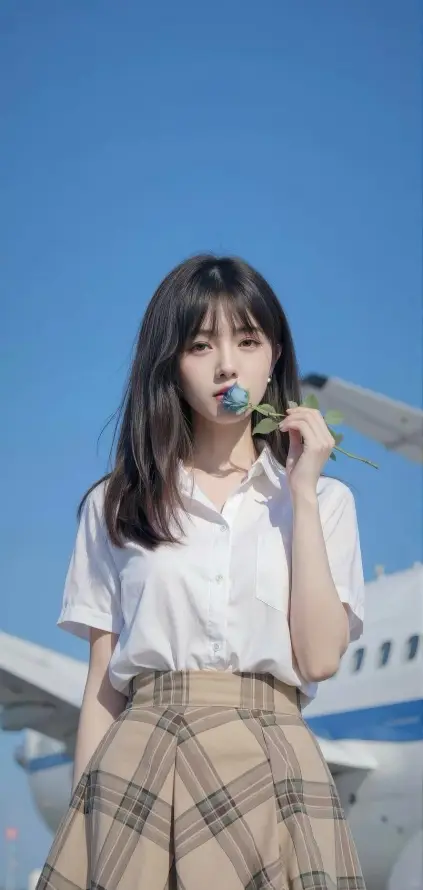 4k写真壁纸 - 壁纸 - 少女 - 户外「哲风壁纸」