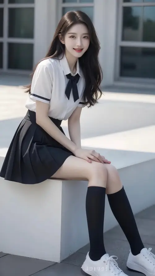 4k微笑壁纸 - 性感 - 户外 - 清纯「哲风壁纸」