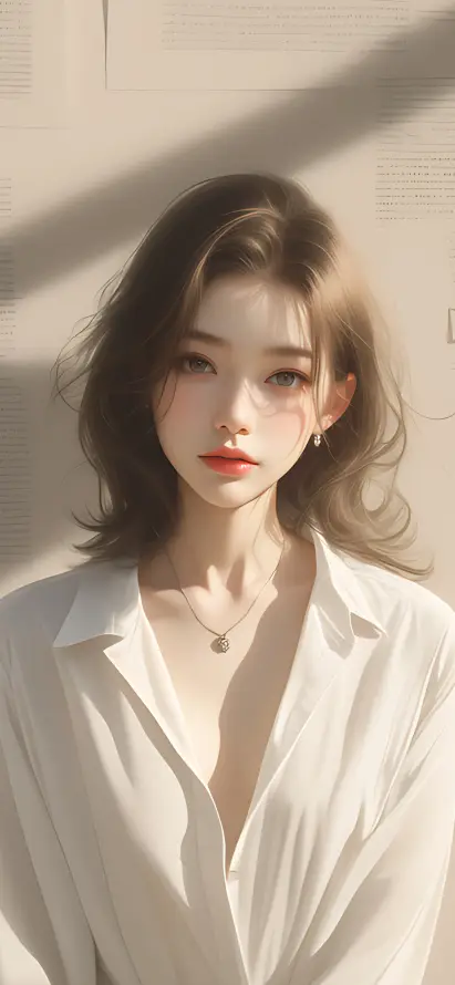 4k优雅壁纸 - 光影 - 女性 - 妆容「哲风壁纸」