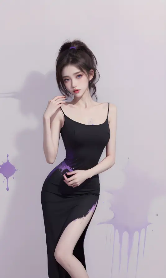 4k优雅壁纸 - 性感 - 时尚 - 吊带裙「哲风壁纸」