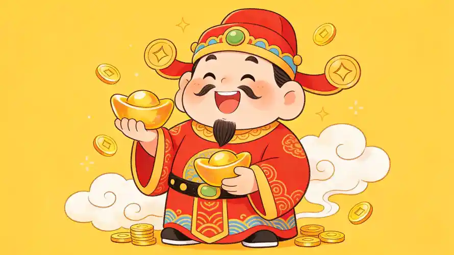 2k吉祥壁纸-发大财与喜庆-传统民俗壁纸分享「哲风壁纸」