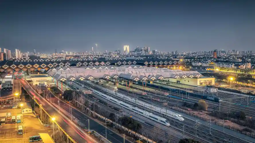 4k中国壁纸 - 交通 - 夜晚 - 夜景「哲风壁纸」