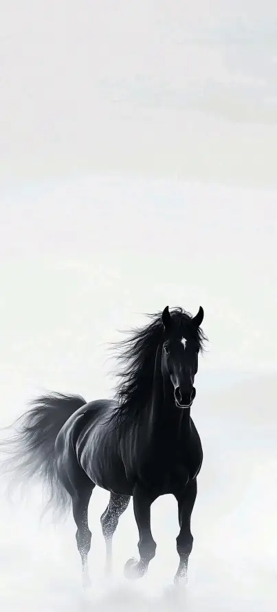 4k奔跑壁纸 - 极简 - 简约 - 雾气「哲风壁纸」