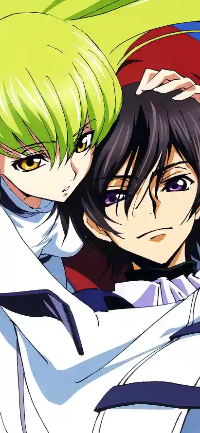 4kCC壁纸 - 绿发 - 黑发 - C.C.「哲风壁纸」