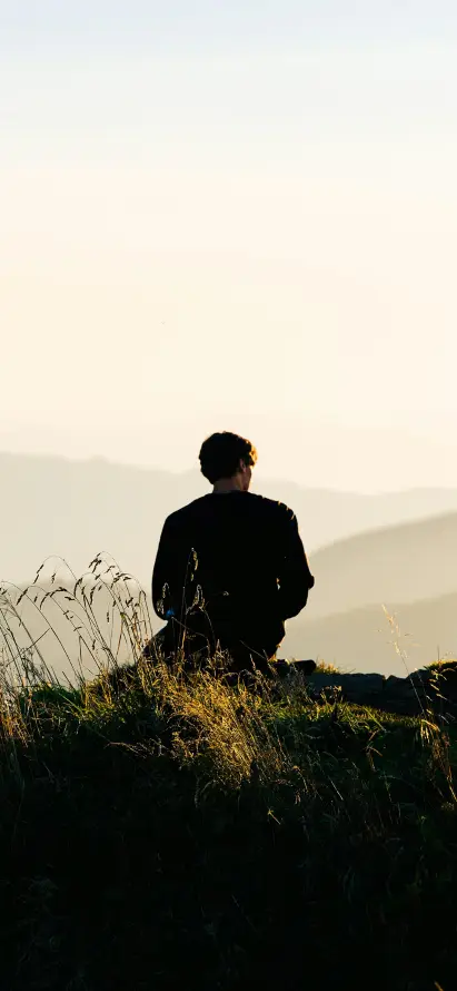 4k剪影壁纸 - 天空 - 孤独 - 宁静「哲风壁纸」