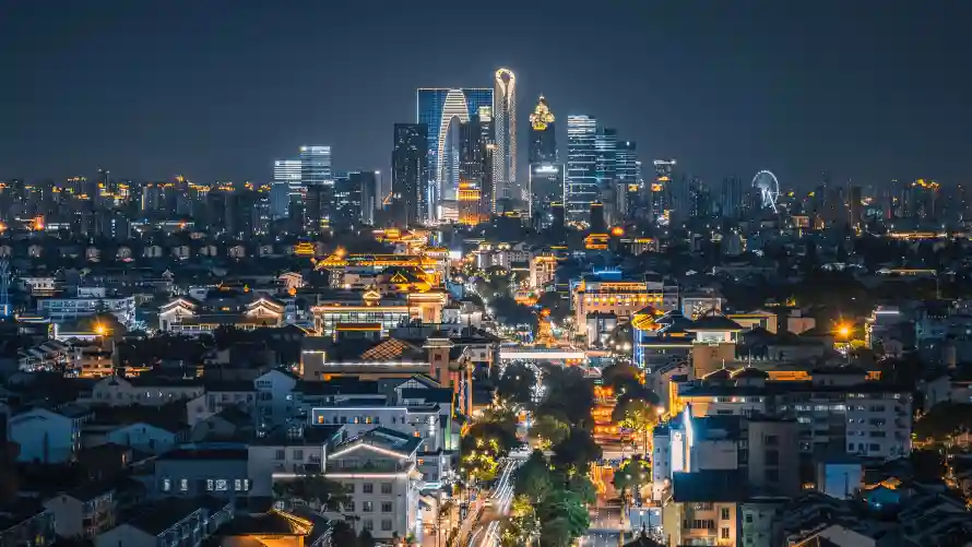 4k壁纸壁纸 - 夜晚 - 灯光 - 电脑「哲风壁纸」