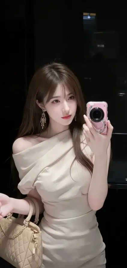 4k优雅壁纸 - 气质 - 美女 - 耳饰「哲风壁纸」