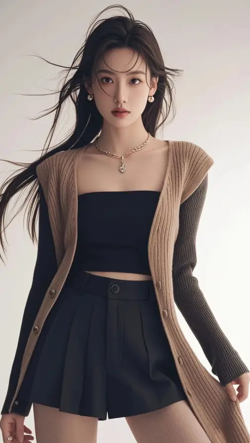 4k美女壁纸 - 项链 - Ios - 休闲风格「哲风壁纸」