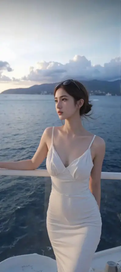 4k云朵壁纸 - 大海 - 天空 - 山脉「哲风壁纸」