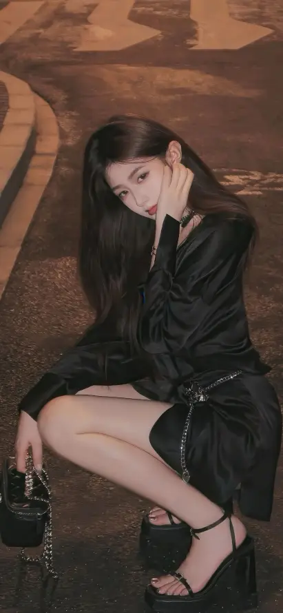 4k夜景壁纸 - 时尚 - 美女 - 街拍「哲风壁纸」