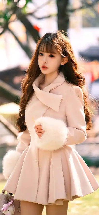 4k卷发壁纸 - 户外 - 时尚 - 气质「哲风壁纸」