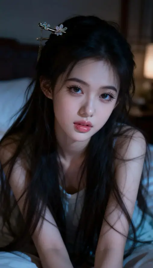 4k卧室壁纸 - 发饰 - 夜景 - 室内「哲风壁纸」