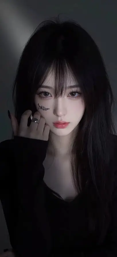 4k冷艳壁纸 - 美女 - 肖像 - 长发「哲风壁纸」