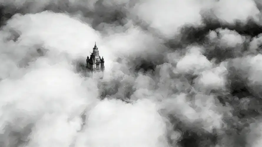 3k云层壁纸-宫殿顶壁纸和云景-复古建筑热门的壁纸「哲风壁纸」