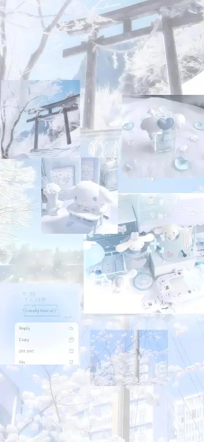 4k冬季壁纸 - 卡通 - 可爱 - 日系「哲风壁纸」