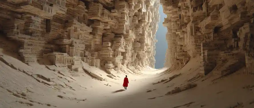 7k光影壁纸-石质峡谷与冒险-神秘氛围热门的壁纸「哲风壁纸」