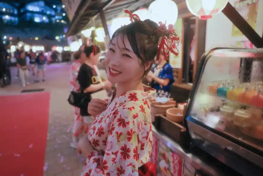 4k人像壁纸 - 写真 - 和服 - 微笑「哲风壁纸」