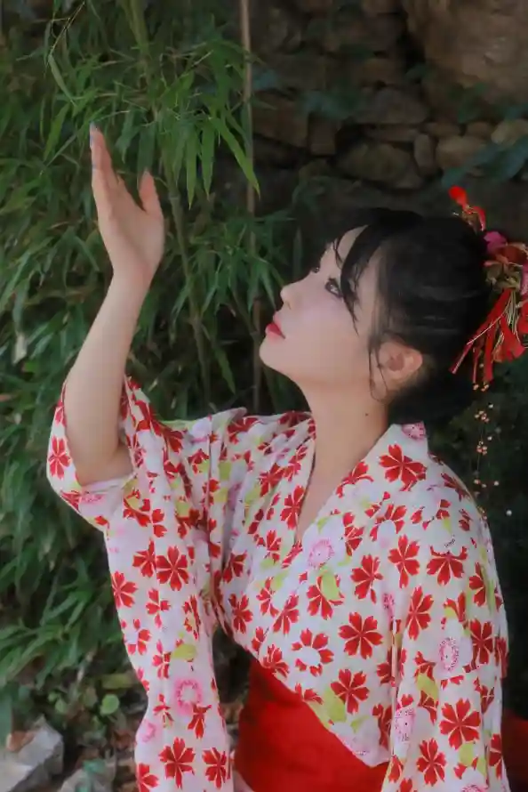 4k写真壁纸 - 古风 - 和服 - 少女「哲风壁纸」