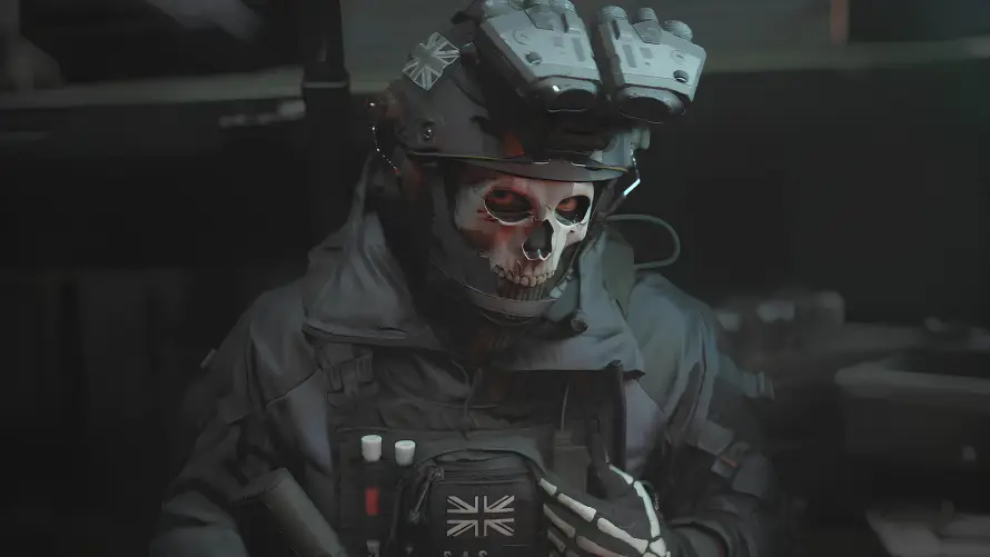 4k幽灵壁纸 - 作战服 - 暗色调 - 使命召唤「哲风壁纸」 4k幽灵壁纸 - 作战服 - 暗色调 - 使命召唤「哲风壁纸」