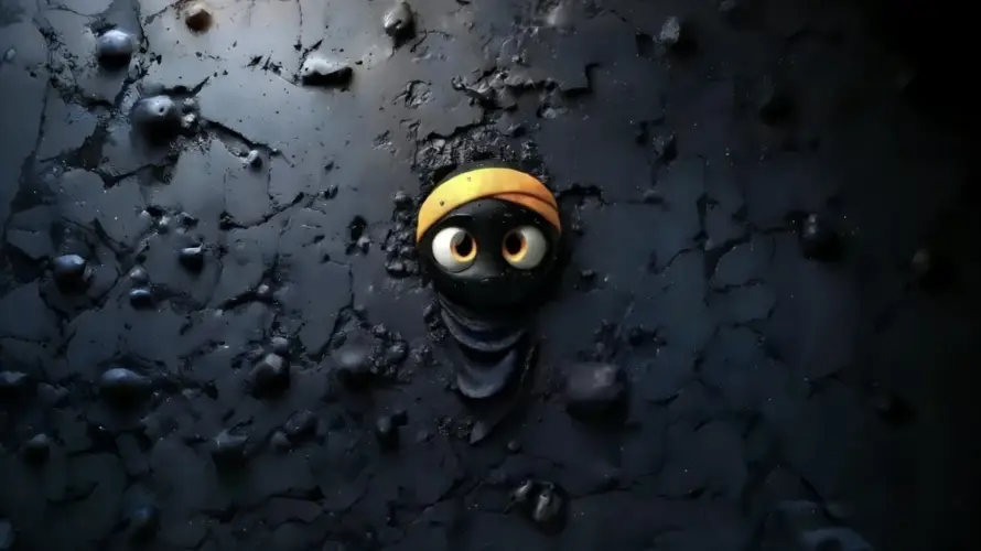 3k创意壁纸-大眼睛 - 卡通-黄色头巾热门的壁纸「哲风壁纸」