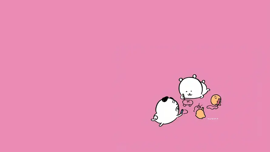 4k卡通壁纸 - 可爱 - 小熊 - 手绘「哲风壁纸」